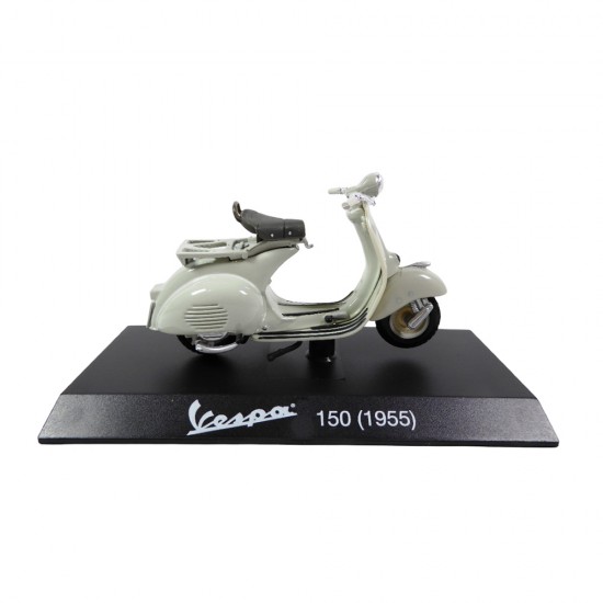 Machetă moto Magazine Models [1:18] - Vespa 1955 150 - Grey